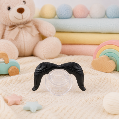 Mustache Baby Pacifier