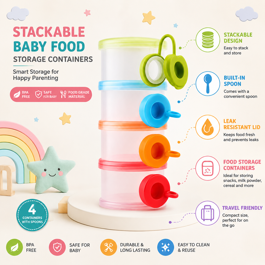 Stackable Food Containers