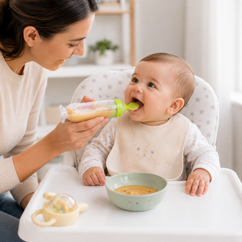 Baby Feeding Spoon Bottle
