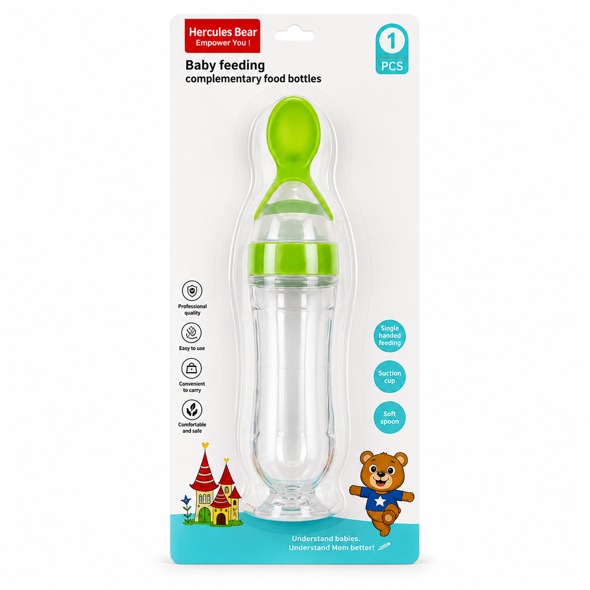 Baby Feeding Spoon Bottle