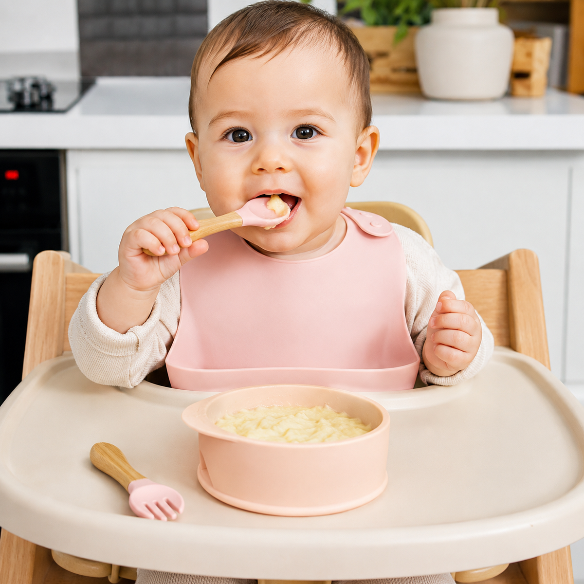 Baby Silicone Spoon Set