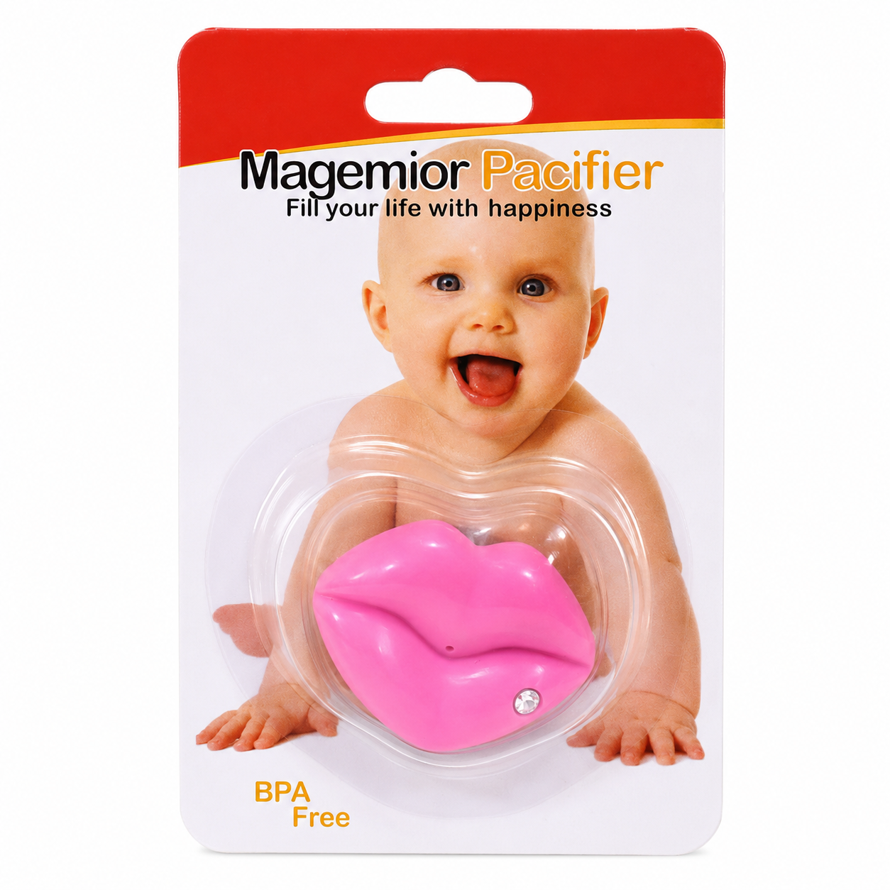 Baby Lips Pacifier