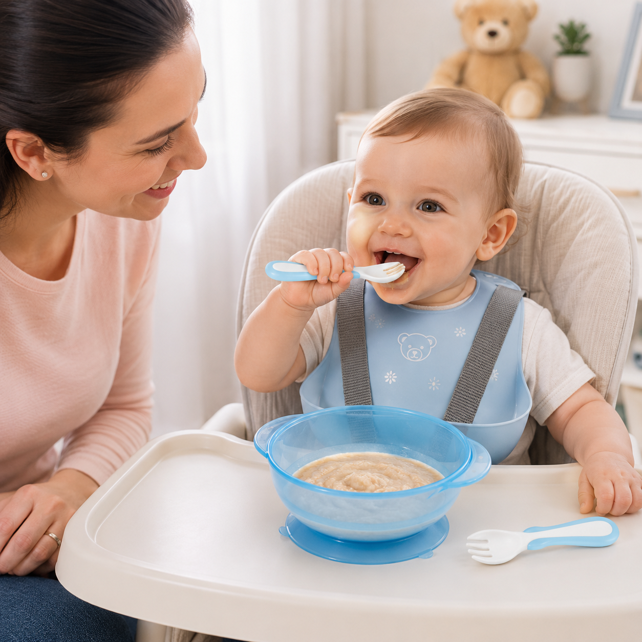 Baby Suction Bowl Set