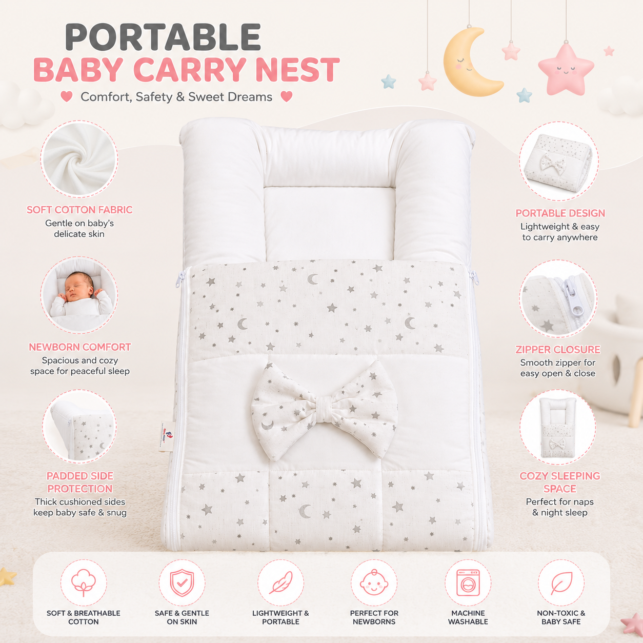 Star Baby Carry Nest