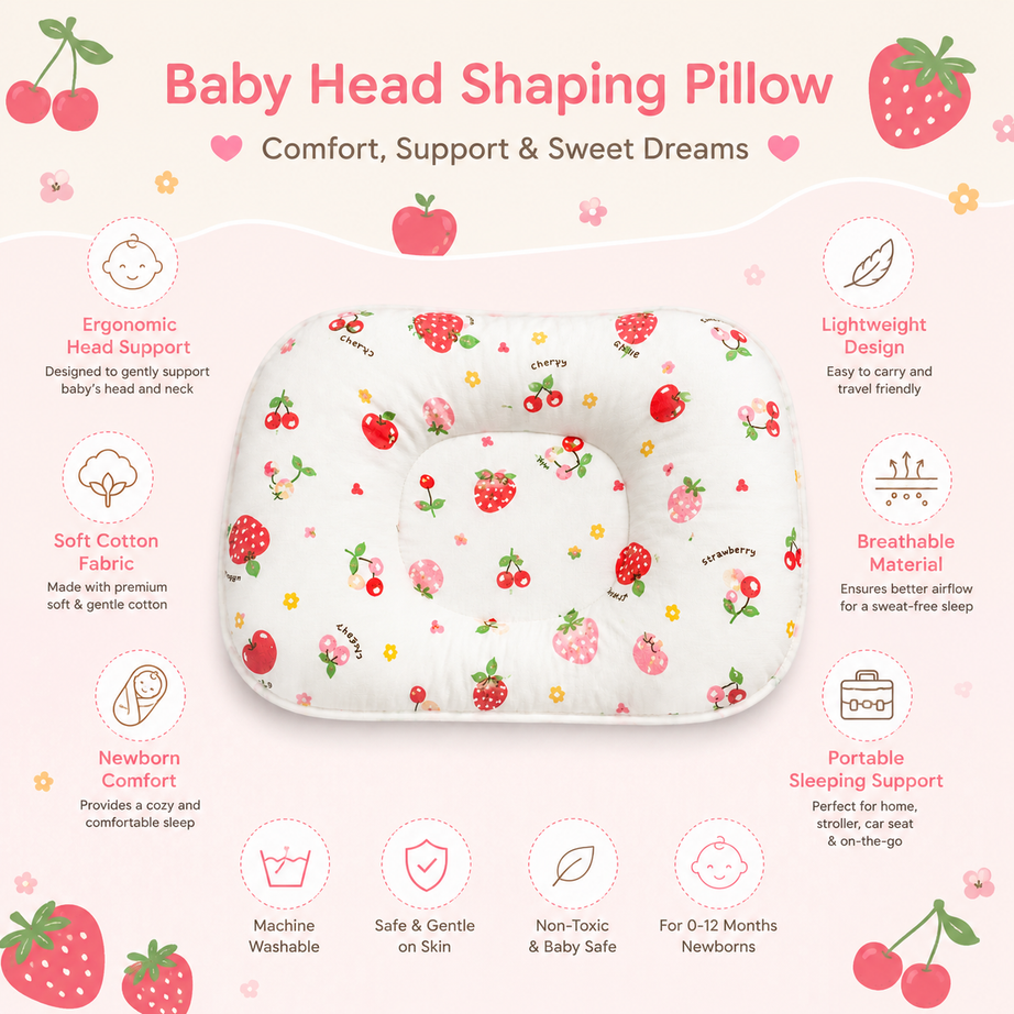 Baby Head Pillow