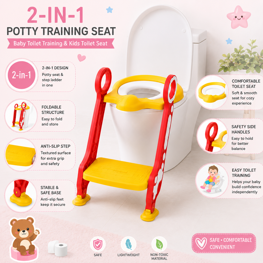 2-in-1 Potty Training Seat