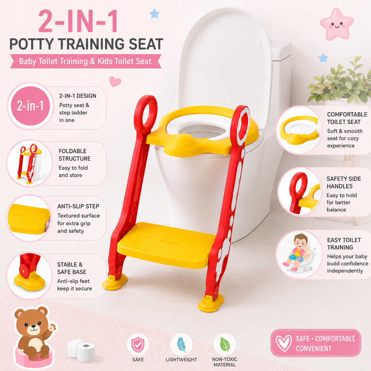 2-in-1 Potty Training Seat