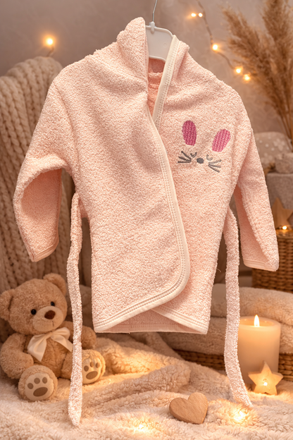 Snuggle Bunny Bathrobe Wrap