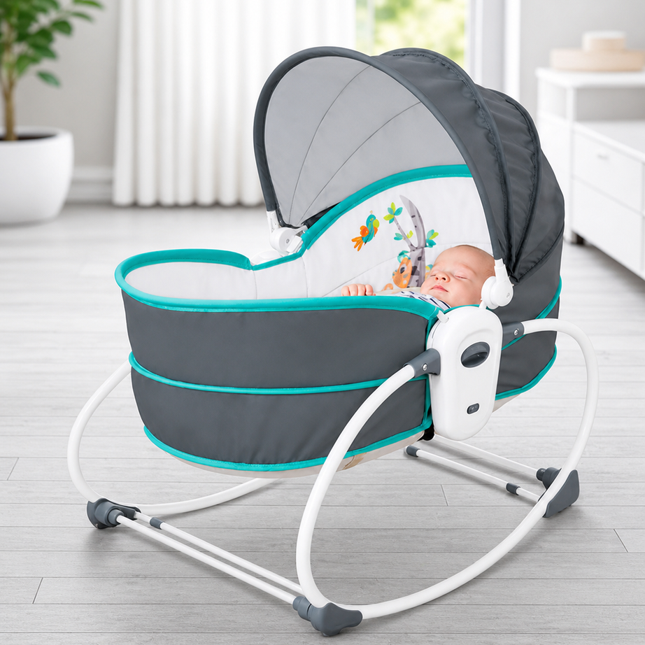 ✨ 5-in-1 Baby Rocker & Comfort Seat