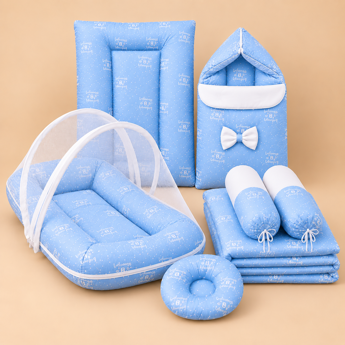Premium 8 Pcs Baby Bedding Set (PRE ORDER)