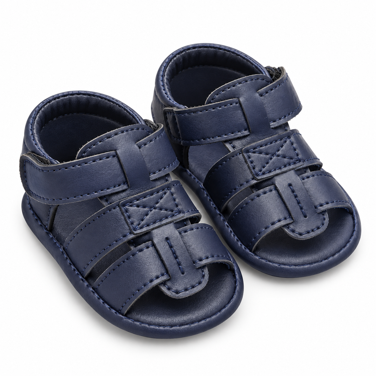 Navy Sandals