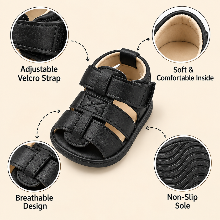 Black Sandals
