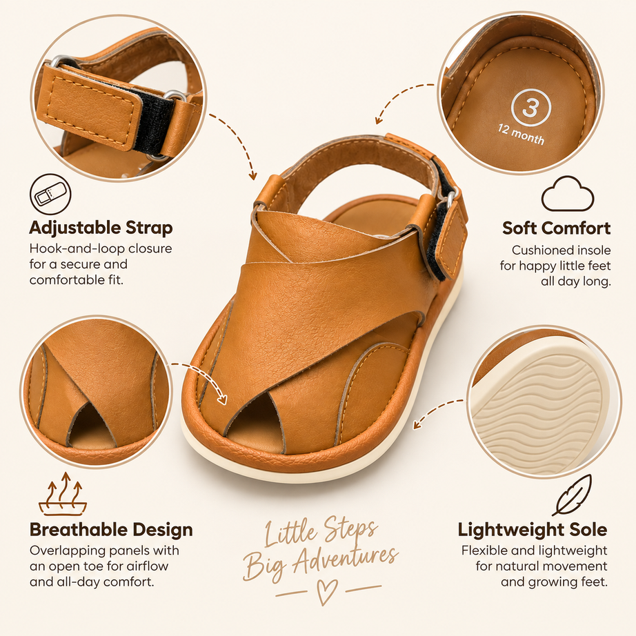 Tan Sandals