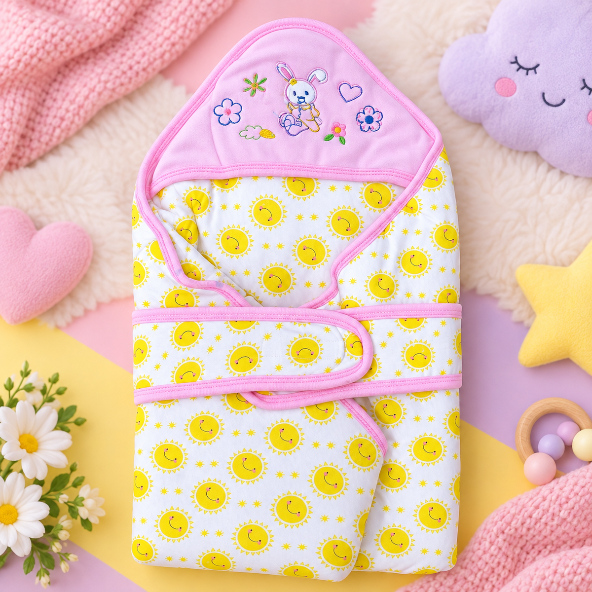 Hooded  Swaddle Wrap