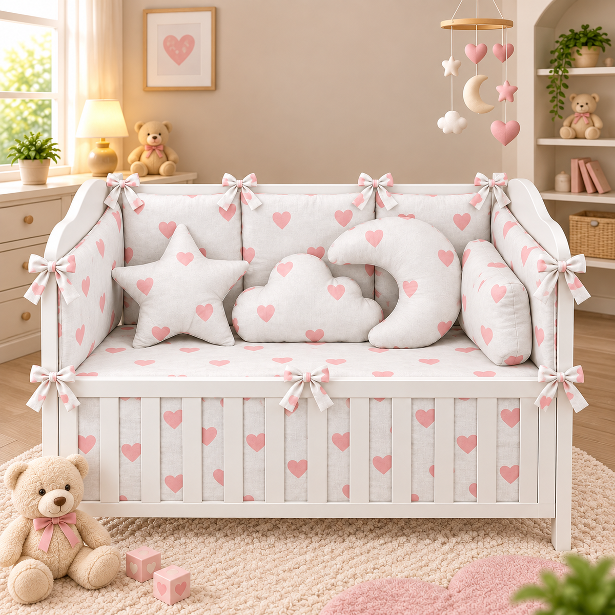Little Wonders Baby Cot Bedding Set