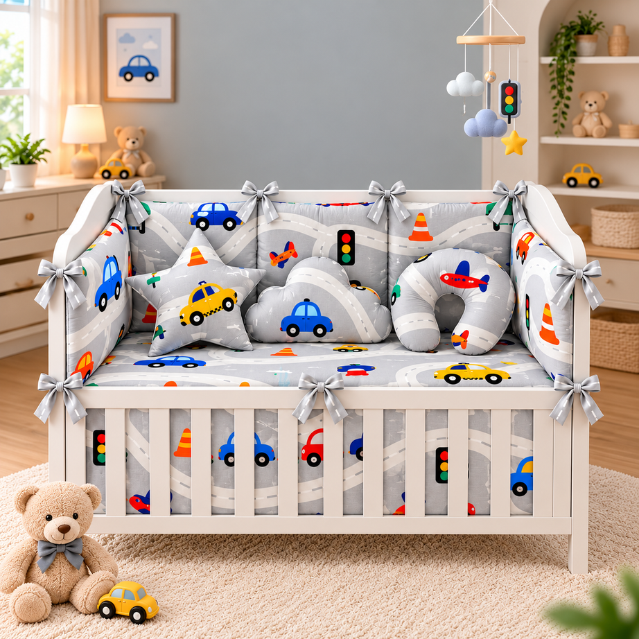 Little Wonders Baby Cot Bedding Set