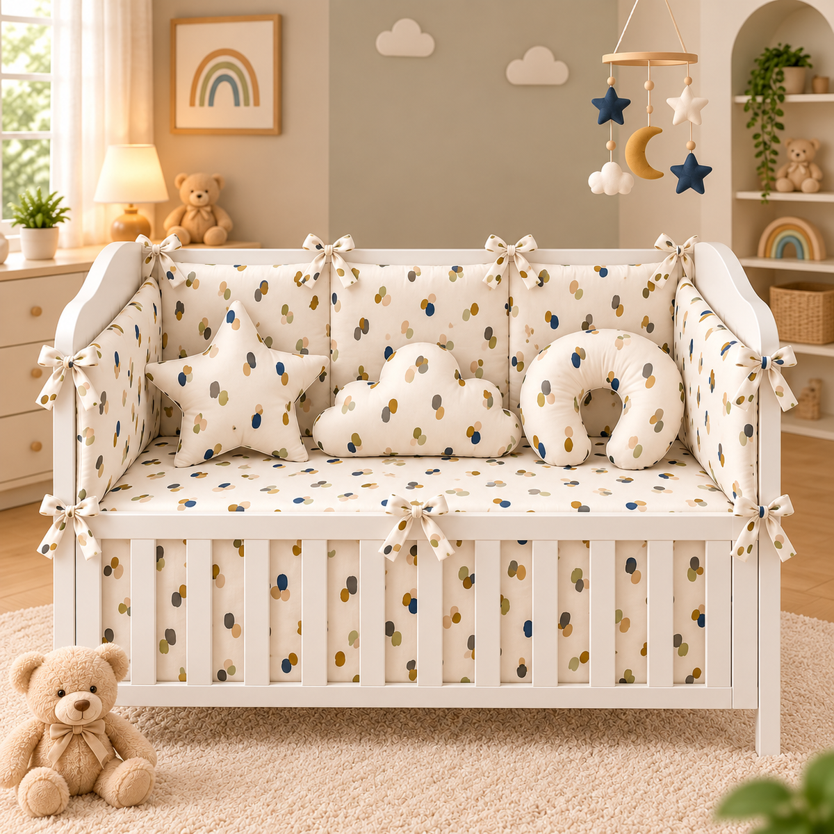 Little Wonders Baby Cot Bedding Set