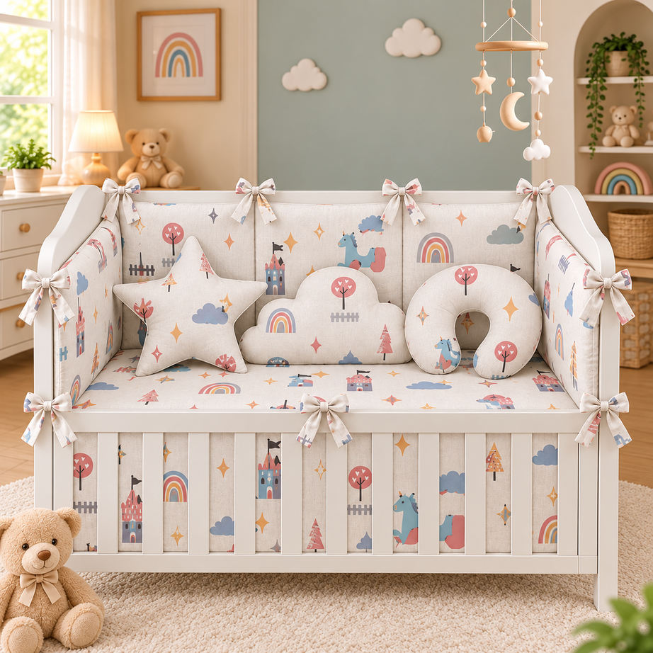 Little Wonders Baby Cot Bedding Set