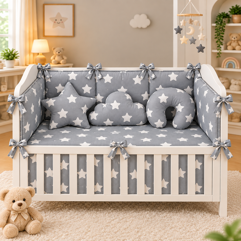 Little Wonders Baby Cot Bedding Set