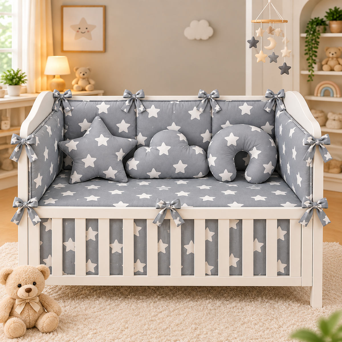 Little Wonders Baby Cot Bedding Set