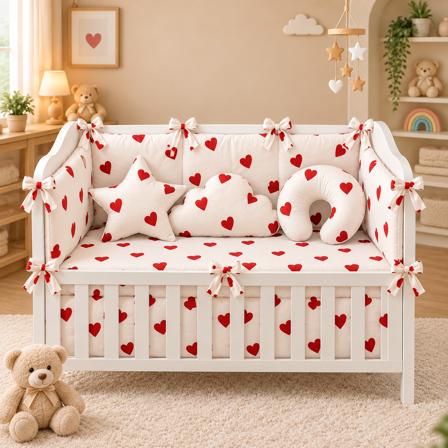 Little Wonders Baby Cot Bedding Set