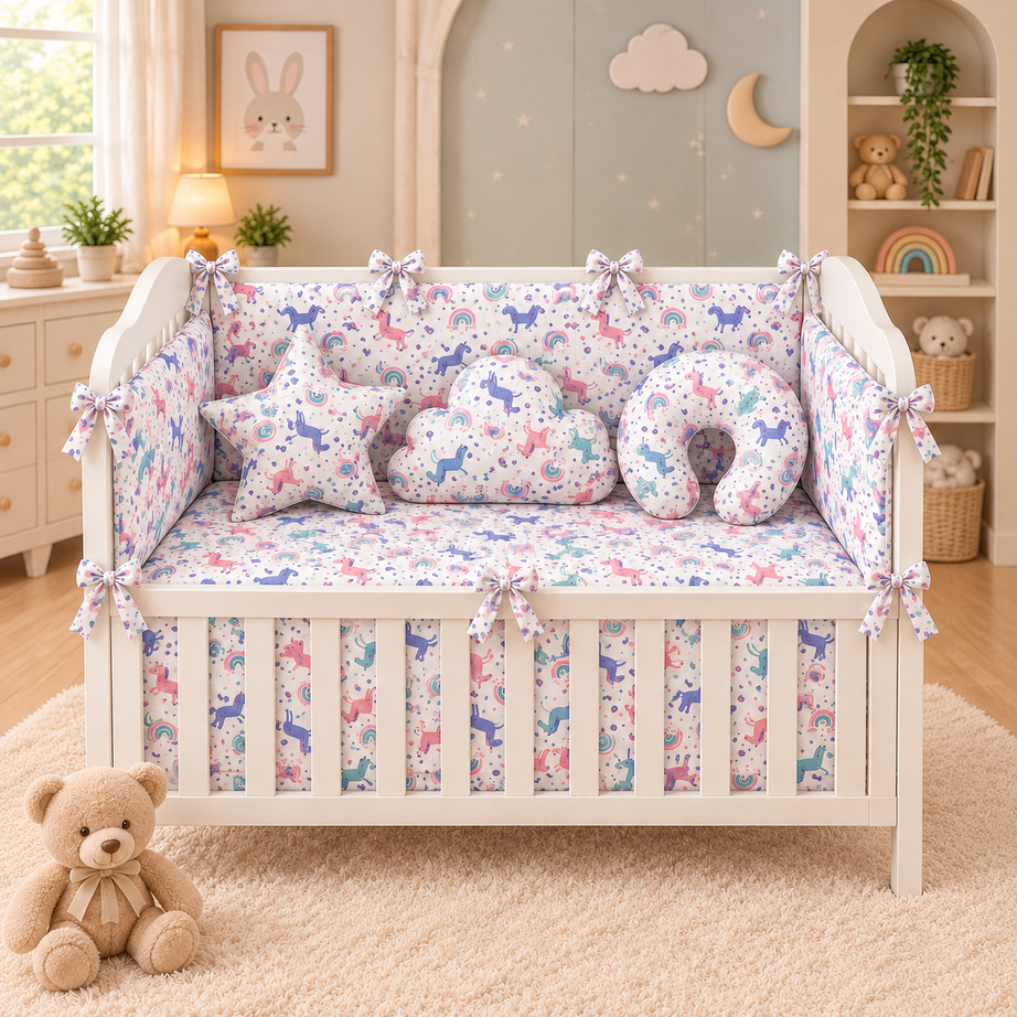 Little Wonders Baby Cot Bedding Set