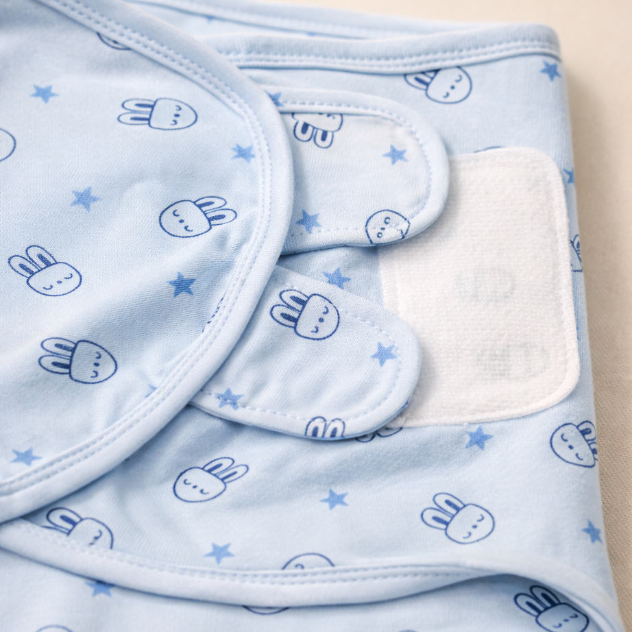 Tiny Letters Baby Swaddle