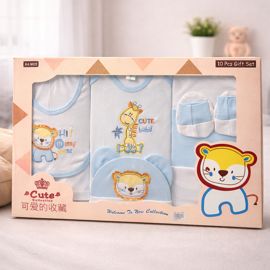 Little Elephant Newborn Gift Set of 10