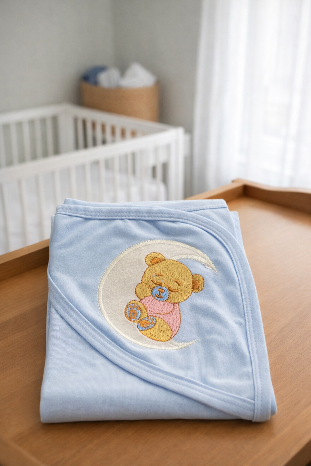 Blue Moon Teddy Wrapping Sheet