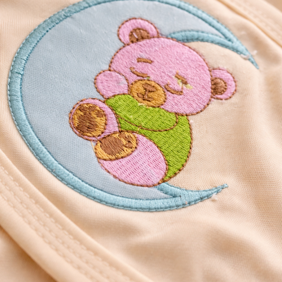Moonlight Teddy Baby Wrapping Sheet