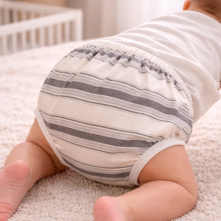 Classic Stripe Baby Bloomer