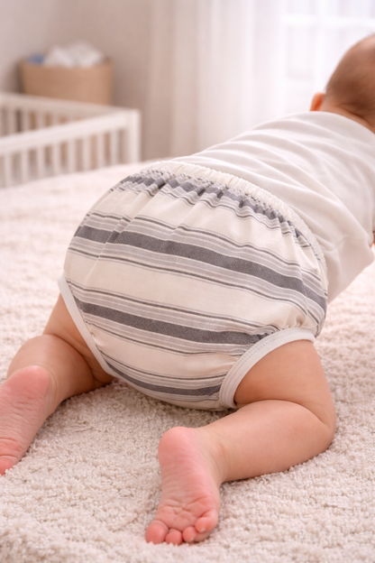 Classic Stripe Baby Bloomer