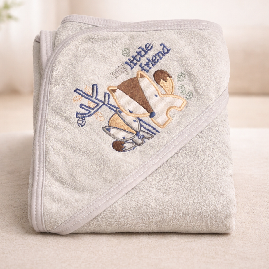 Little Friend Hooded Baby Towel