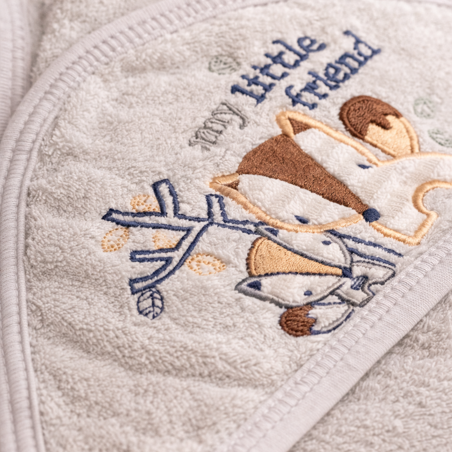 Little Friend Hooded Baby Towel