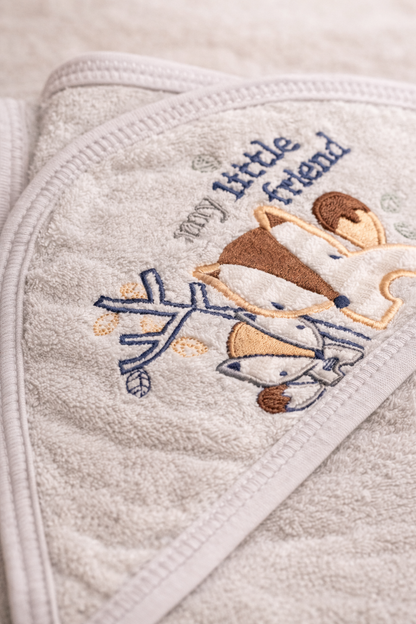 Little Friend Hooded Baby Towel