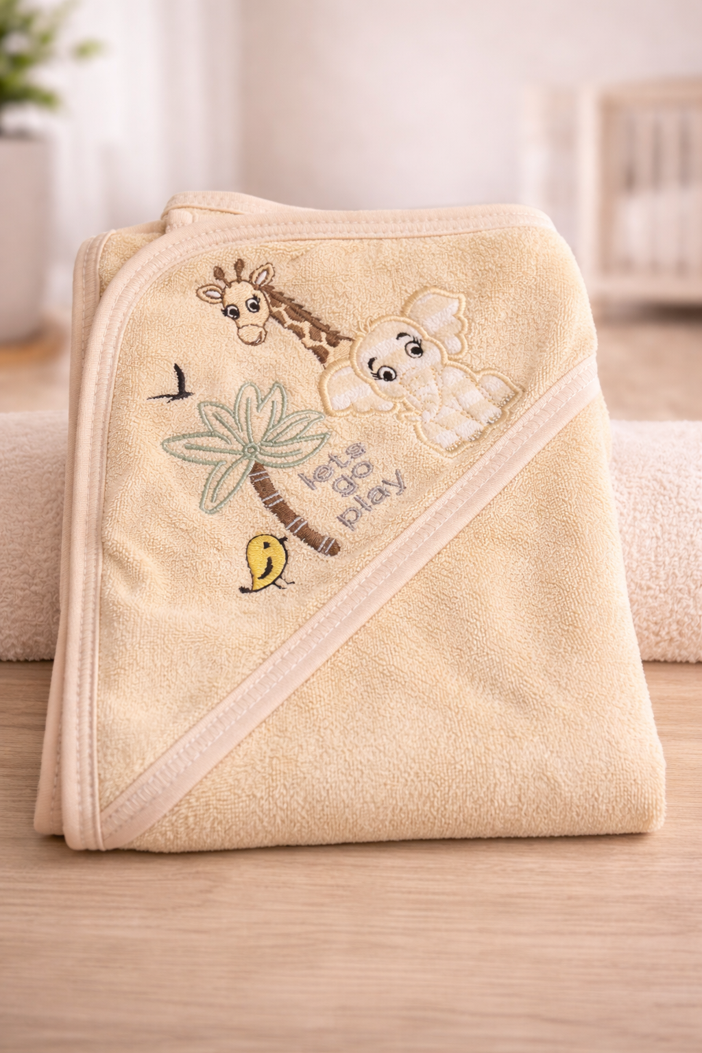 Jungle Cuddle Hooded Towel