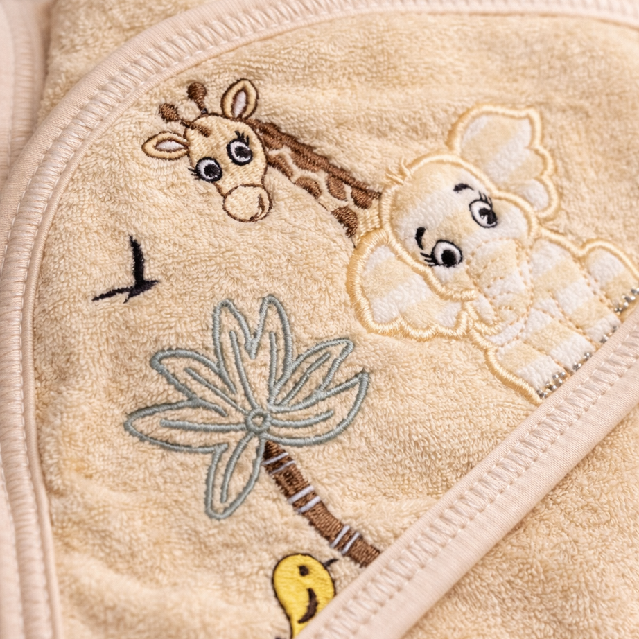 Jungle Cuddle Hooded Towel