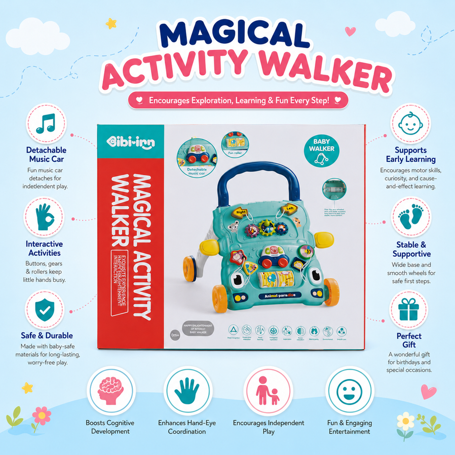 Magical Activity Baby Walker