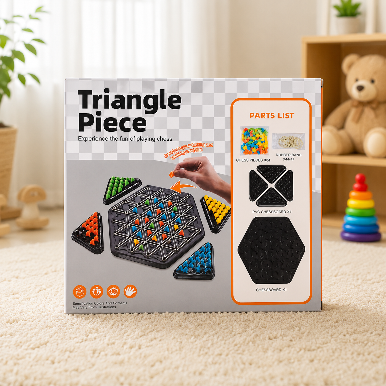 Triangle Strategy Board Game