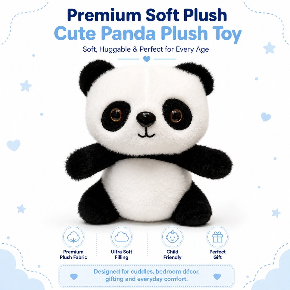 Cute Panda Plush Toy