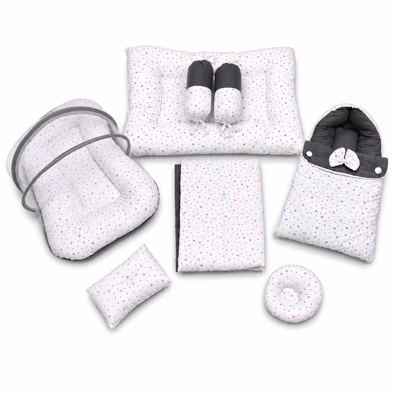 Confetti 8 Pieces Bedding Set