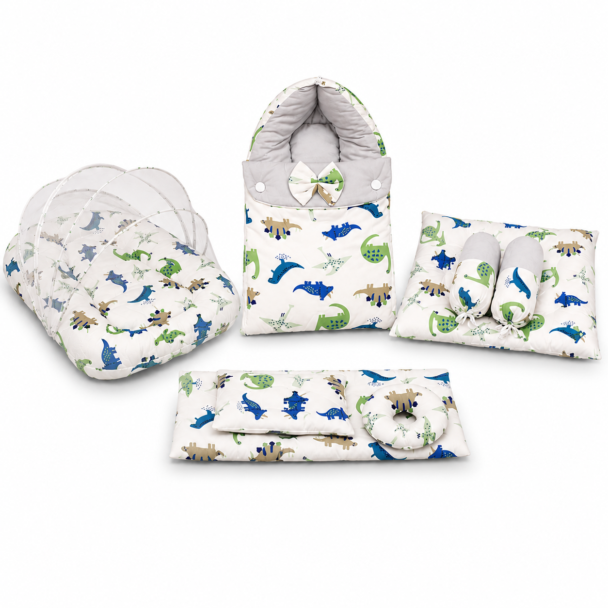Dinosaur 8 Pcs Bedding Set