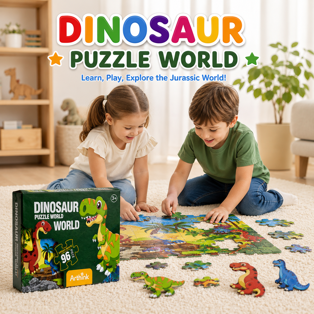 Dinosaur Puzzle World
