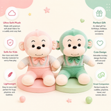 Monkey Plush Pair