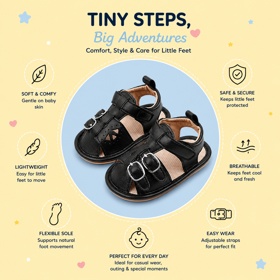 Baby Buckle Sandals