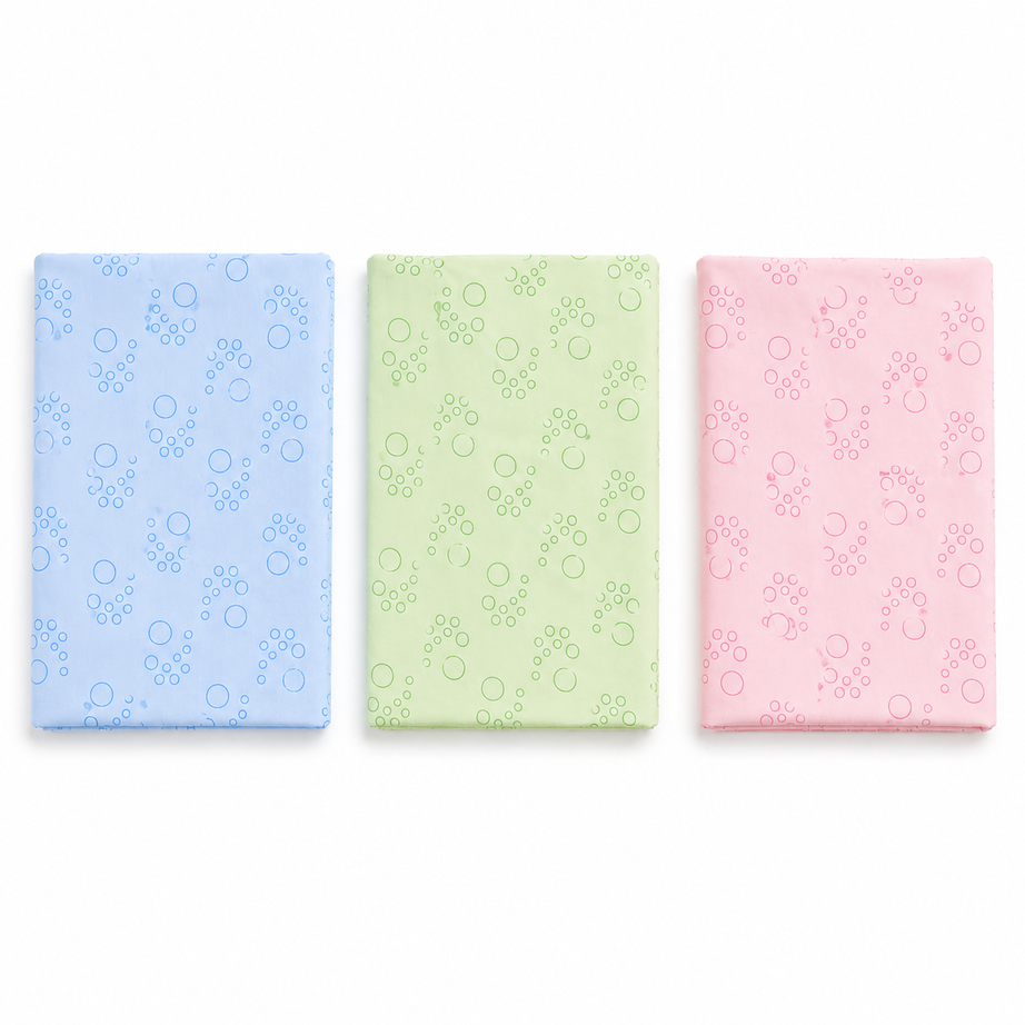 Bubble Baby Changing Sheet