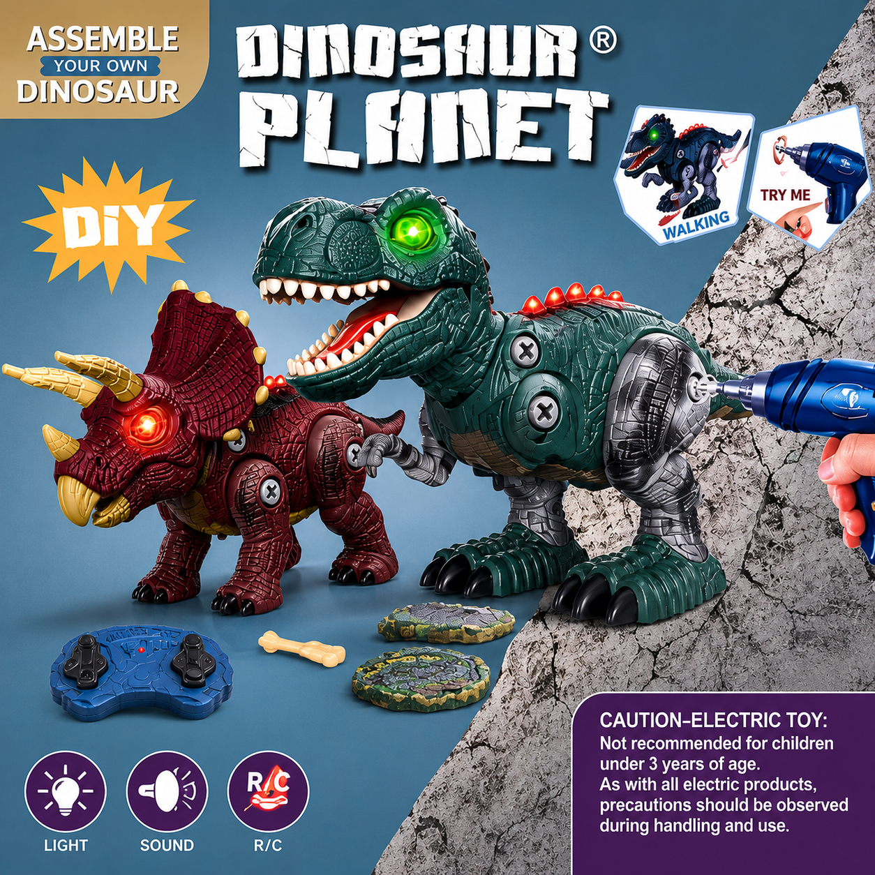 Dinosaur DIY Set