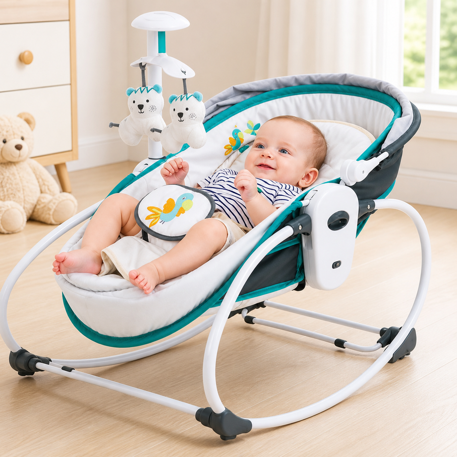 ✨ 5-in-1 Baby Rocker & Comfort Seat