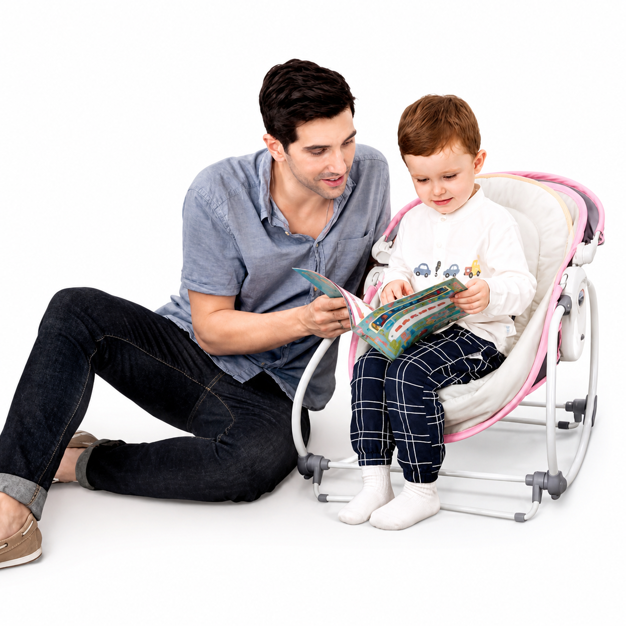 ✨ 5-in-1 Baby Rocker & Comfort Seat
