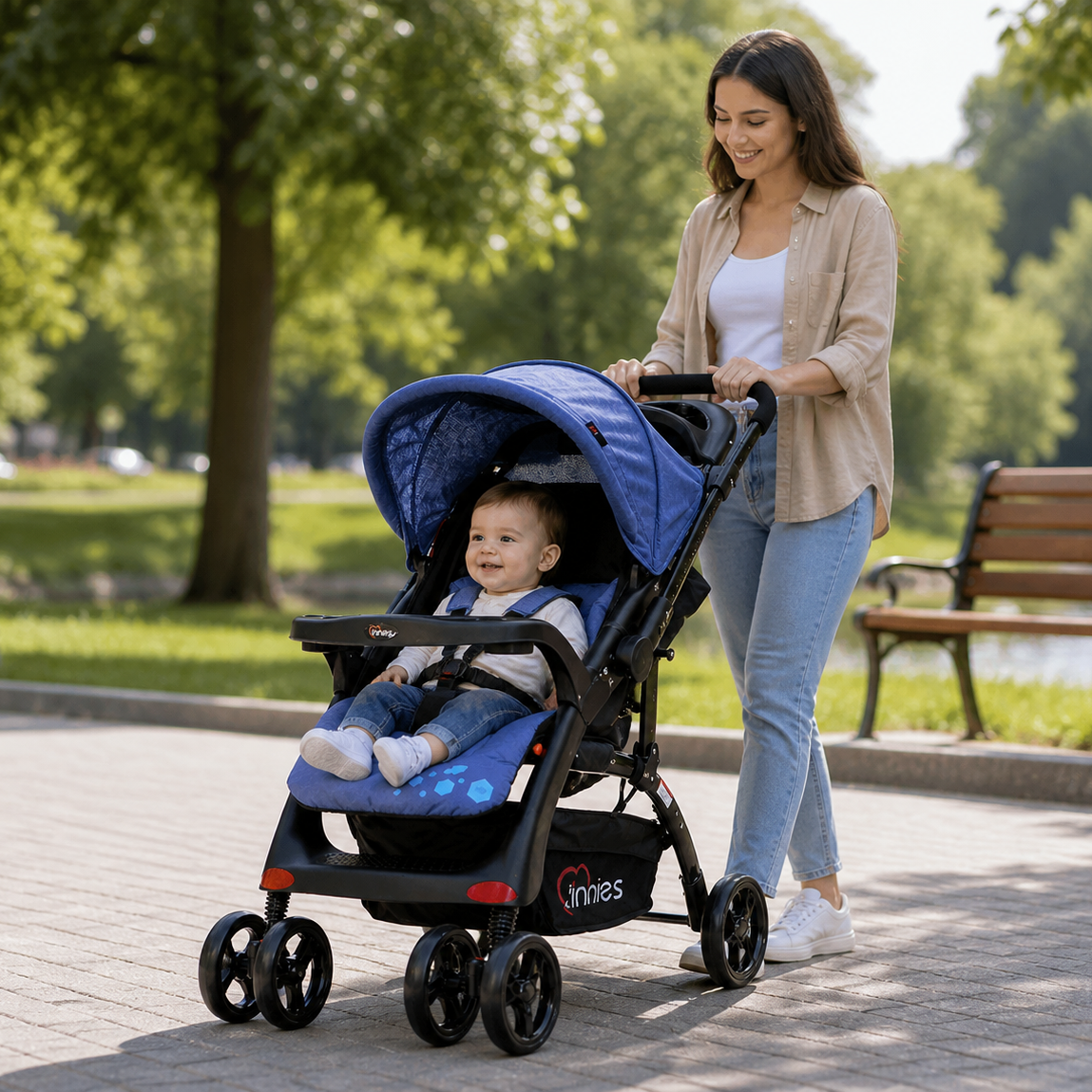 ✨ Premium Baby Stroller – Foldable & Comfortable